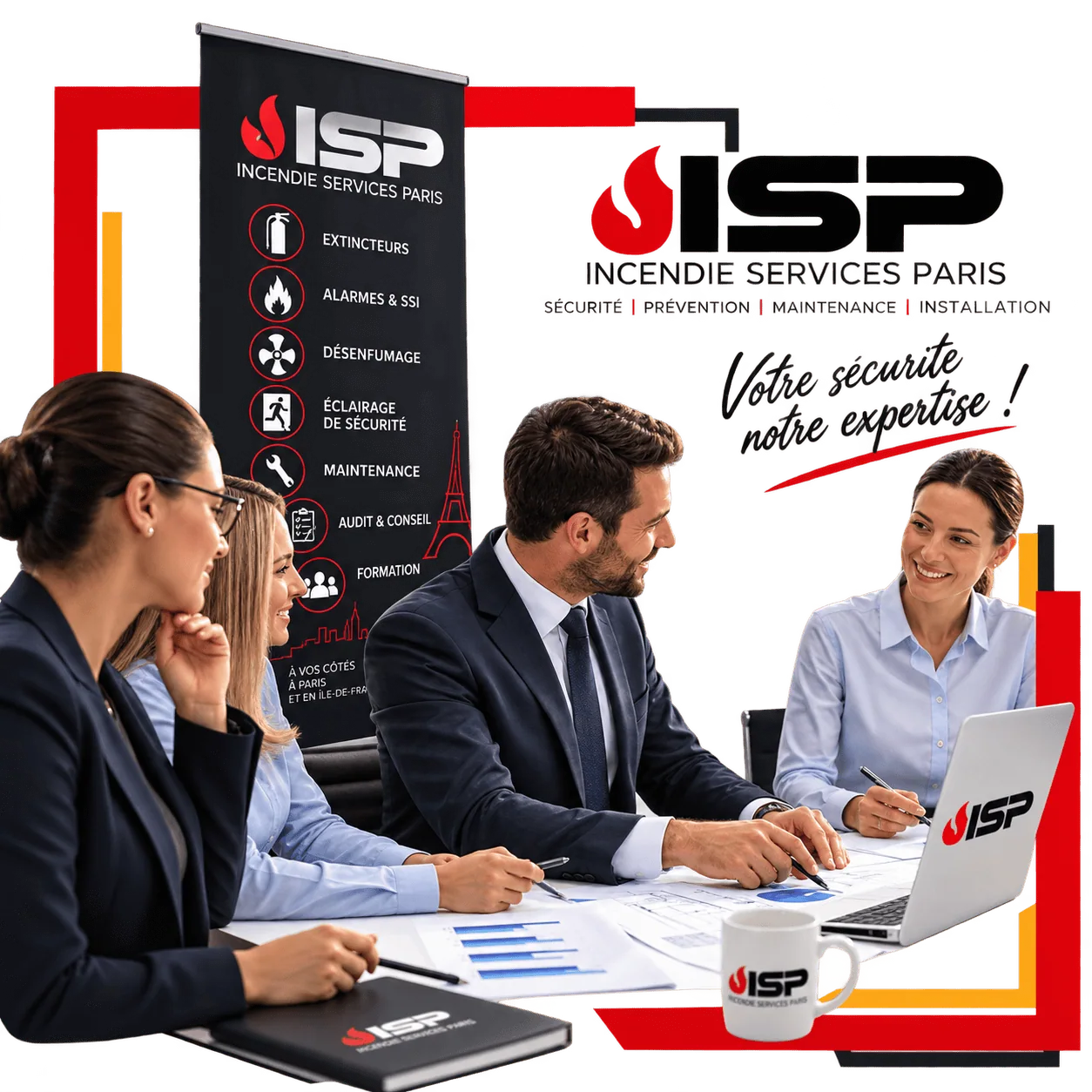 Incendie Services Paris — accompagnement des professionnels & Particuliers