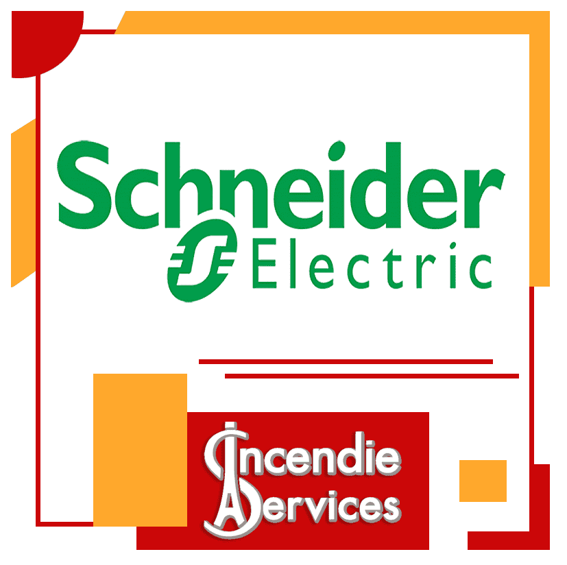 &Eacute;clairage de s&eacute;curit&eacute; SCHNEIDER Electrique Logo