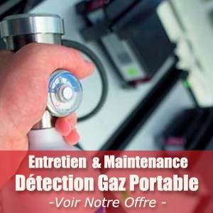 Entretien & Maintenance Détecteur Gaz Portable